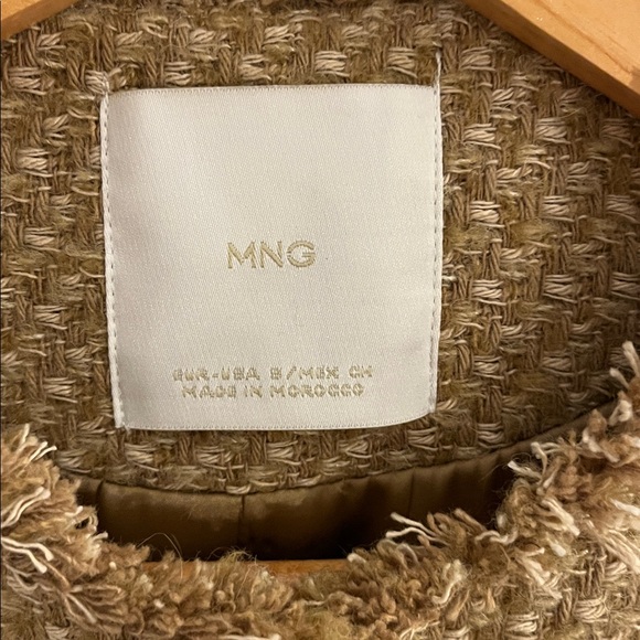 Mango Textured Tan Blazer - Picture 2 of 7